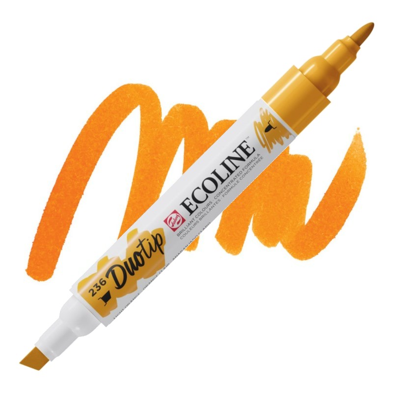 ROYAL TALENS Akvarelový ECOLINE Duo Tip, 236 Light Orange