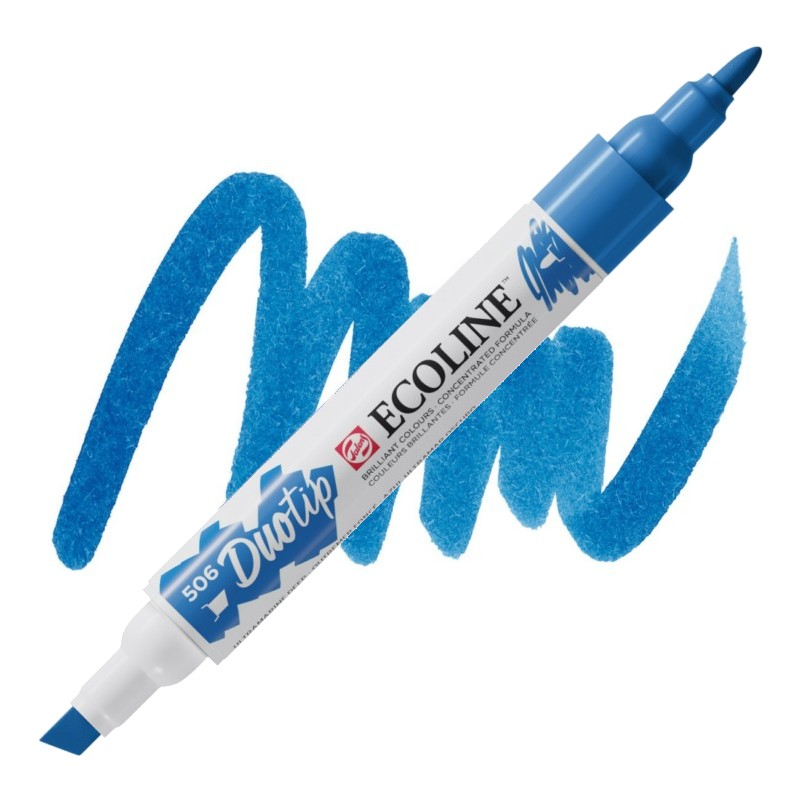 ROYAL TALENS Akvarelový ECOLINE Duo Tip, 506 Ultramarin Deep