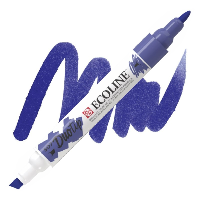 ROYAL TALENS Akvarelový ECOLINE Duo Tip, 507 Ultramarin Violet