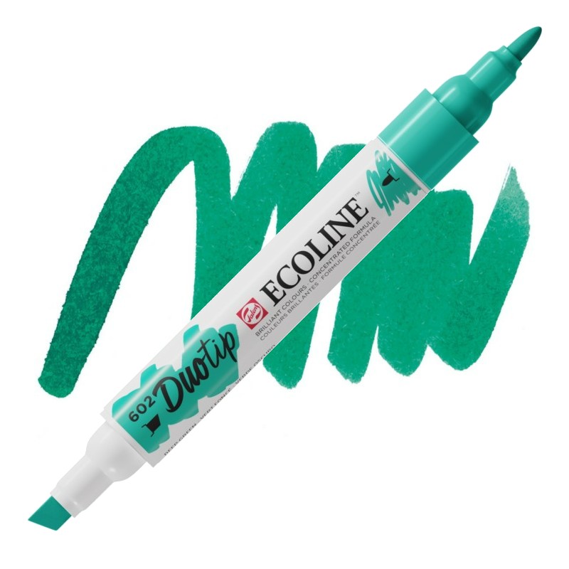 ROYAL TALENS Akvarelový ECOLINE Duo Tip, 602 Deep Green