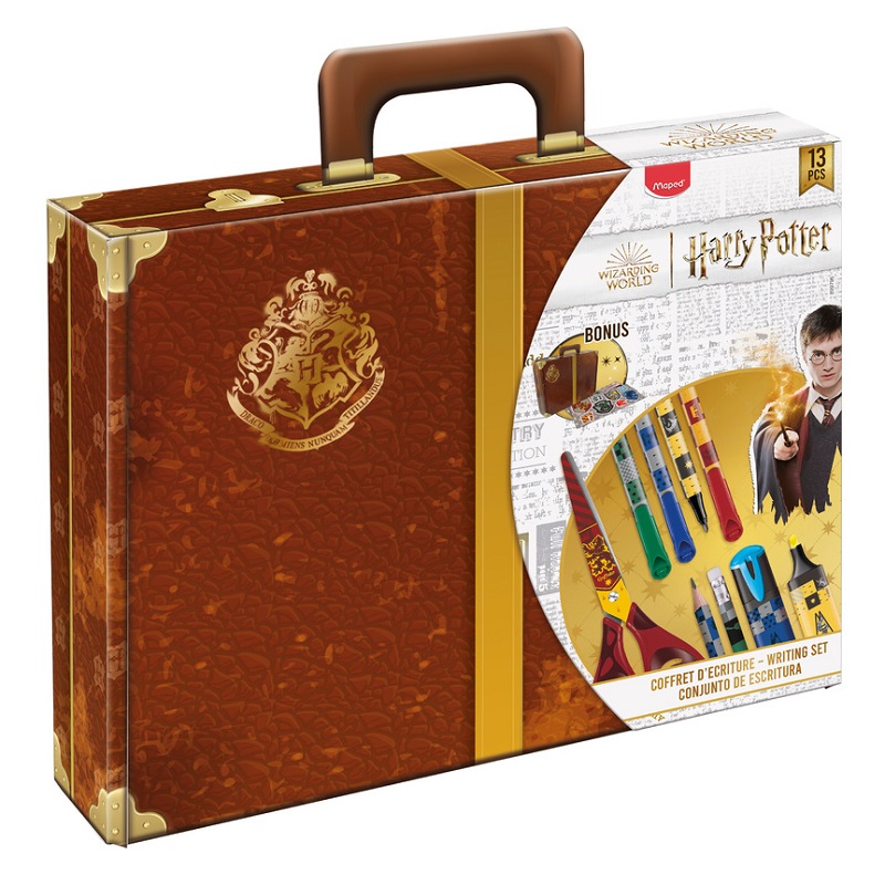 Výtvarná sada MAPED v kufříku Harry Potter 13ks