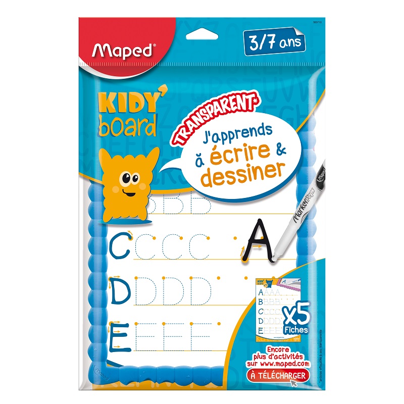 Stíratelná tabulka MAPED pro děti