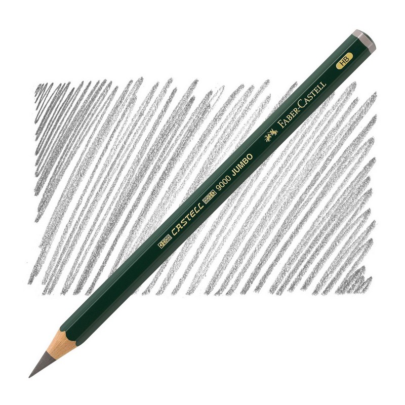 FABER-CASTELL grafitová tužka CASTELL 9000 JUMBO, HB