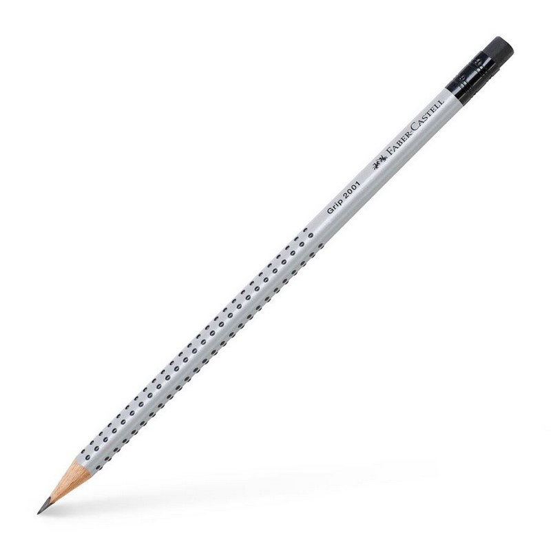 FABER-CASTELL grafitová tužka Grip s gumou, B