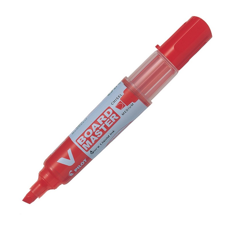 PILOT V-Board Master Medium šikmý, červený
