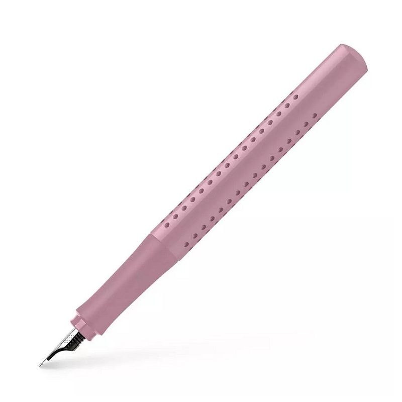 FABER-CASTELL plnící pero Grip "F", růžové