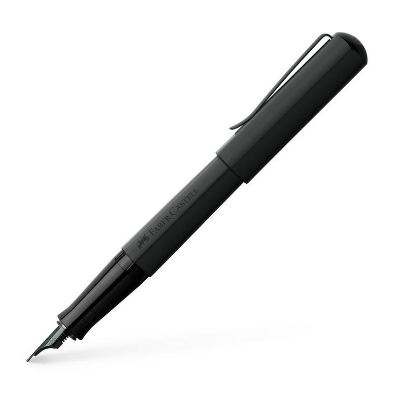 FABER-CASTELL plnící pero Hexo "M", černé