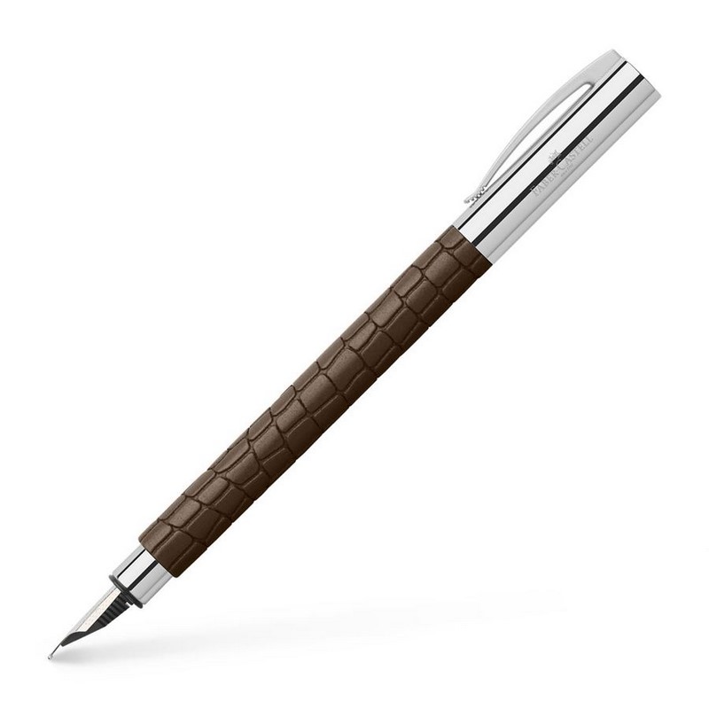 FABER-CASTELL plnící pero Ambition 3D Croco "F"