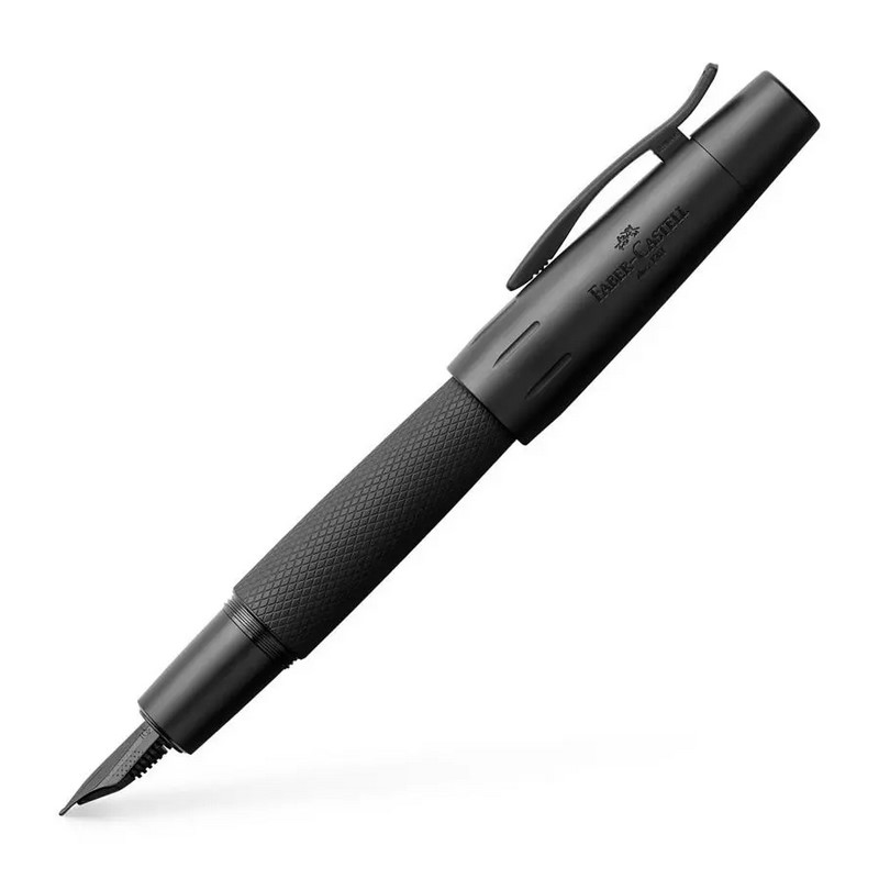 FABER-CASTELL plnící pero E-motion Pure Black "M"