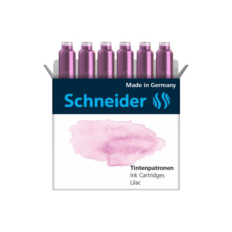 Inkoustové bombičky SCHNEIDER 6ks, fialové