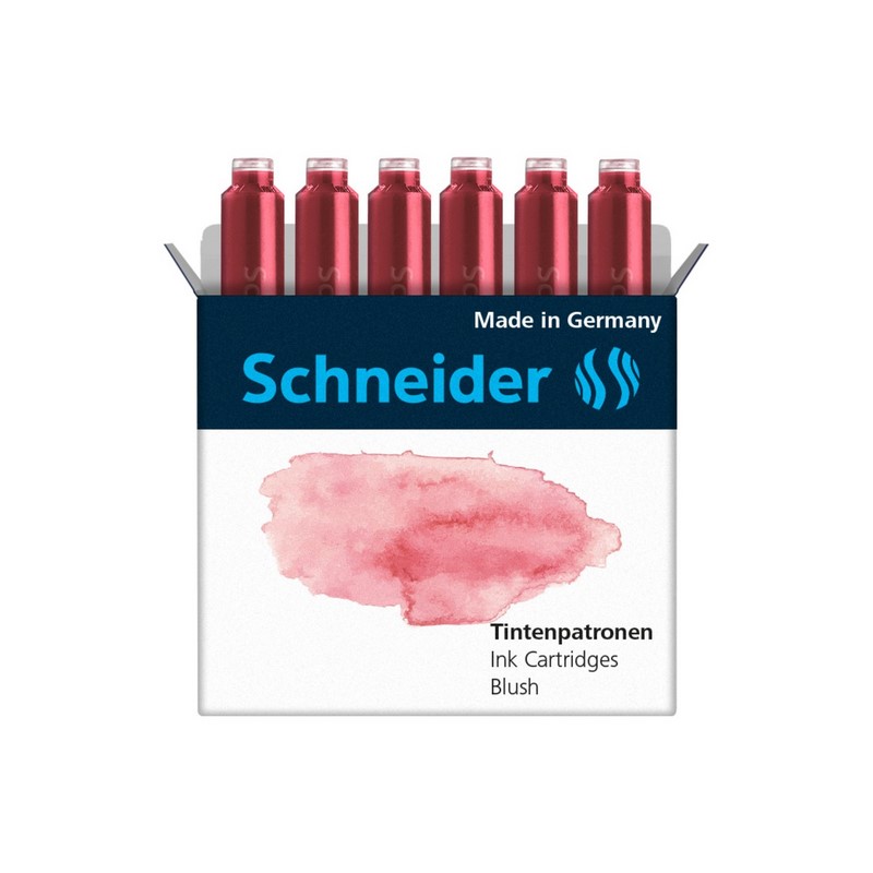 Inkoustové bombičky SCHNEIDER 6ks, vínové