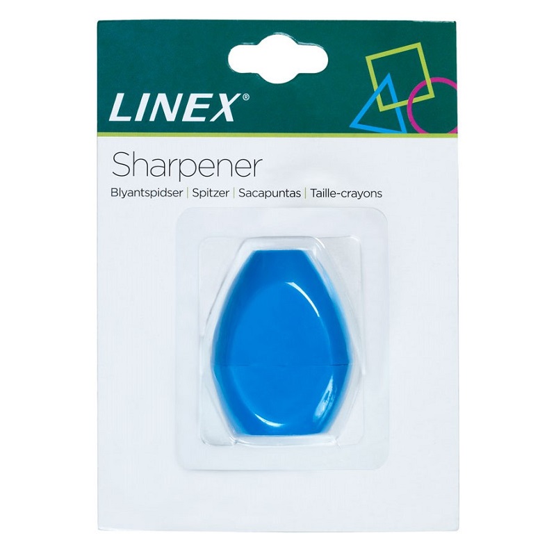 LINEX Ořezávátko se zásobníkem LINEX, modré