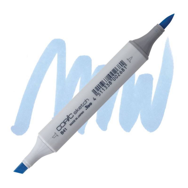 Lihová fixa COPIC Sketch oboustranná Brush & Chisel, B41 Powder blue
