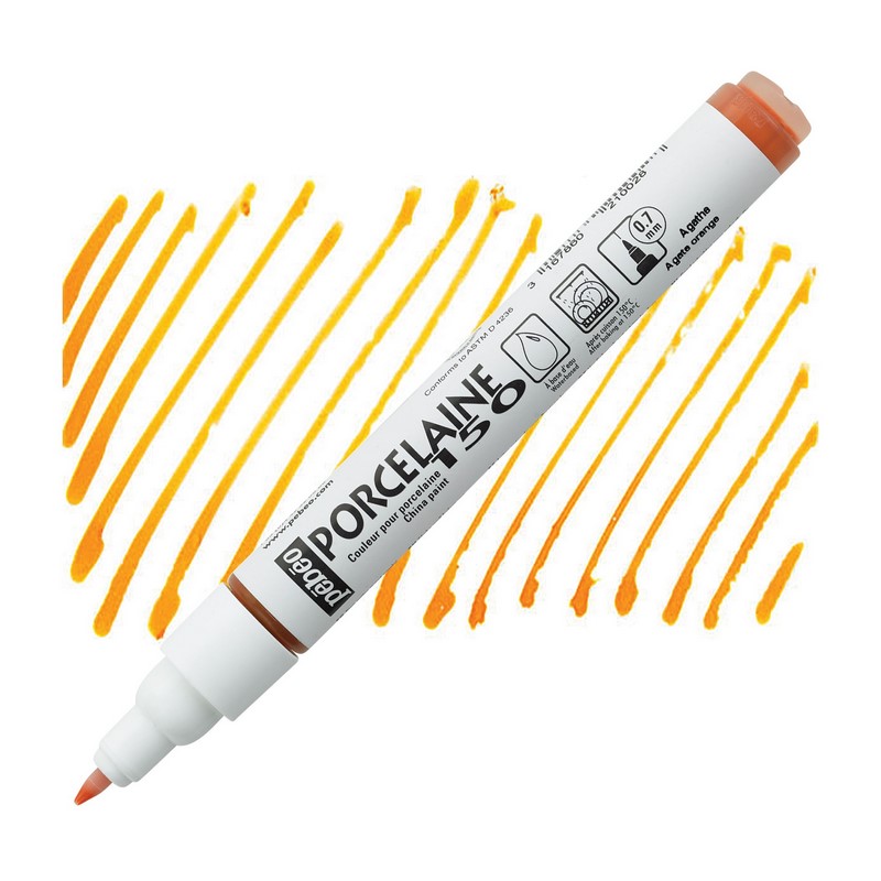 PEBEO Porcelaine 150 0,7mm, Agate orange 02