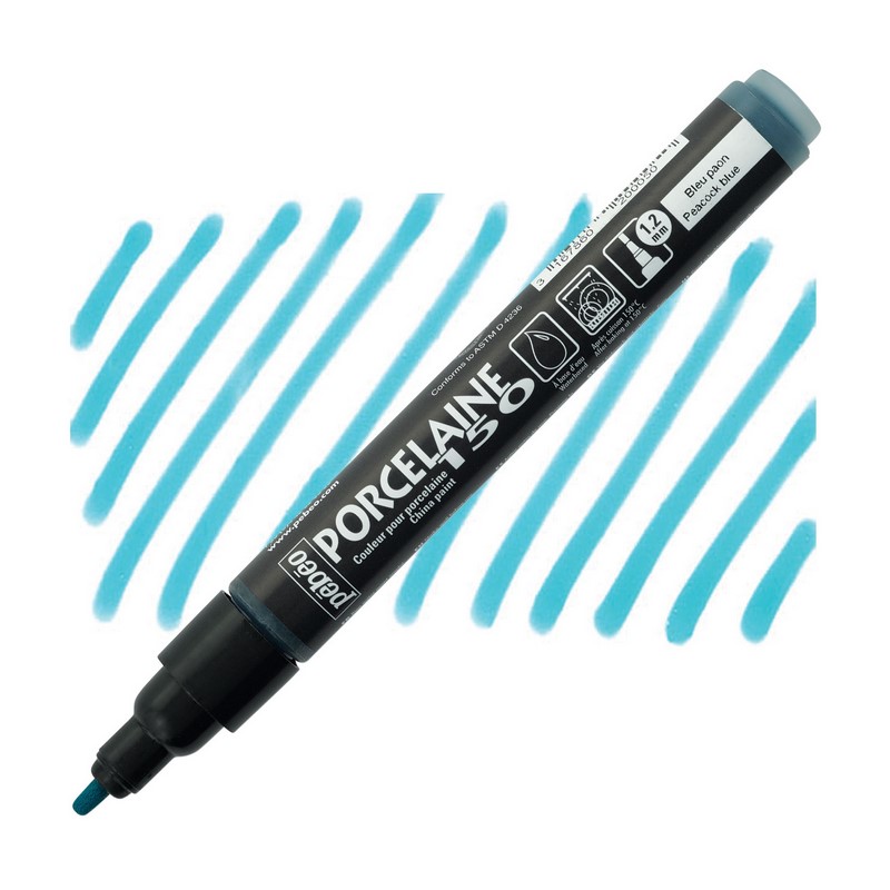 PEBEO Porcelaine 150 1,2mm, Peacock blue 05