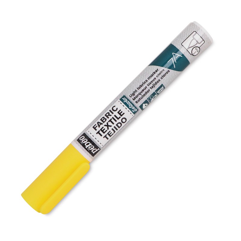 PEBEO Light Fabric na textil 7A Brush 1mm, Yellow 02