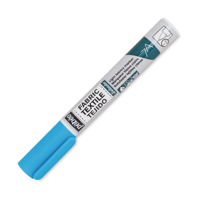 PEBEO Light Fabric na textil 7A Brush 1mm, Light blue 07