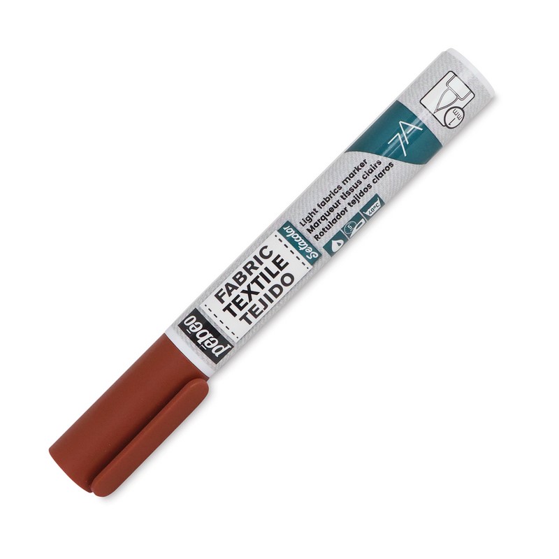 PEBEO Light Fabric na textil 7A Brush 1mm, Brown 12