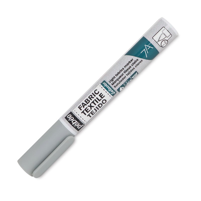 PEBEO Light Fabric na textil 7A Brush 1mm, Light grey 13