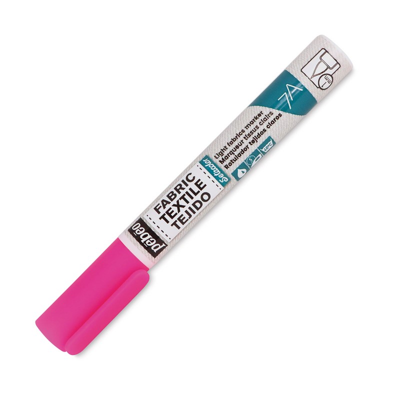 PEBEO Light Fabric na textil 7A Brush 1mm, Fluo pink 73