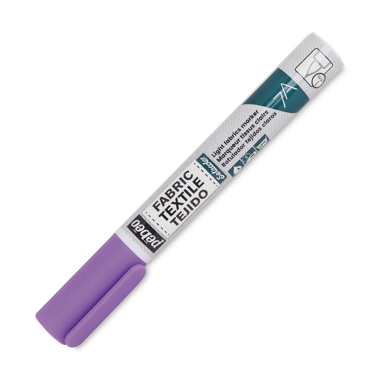 PEBEO Light Fabric na textil 7A Brush 1mm, Fluo violet 74