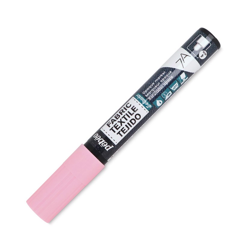 PEBEO Opaque na textil 7A 4mm, Pastel pink 52