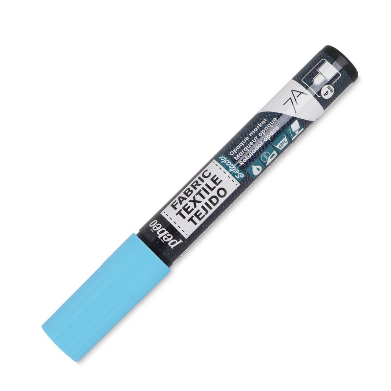 PEBEO Opaque na textil 7A 4mm, Pastel blue 54