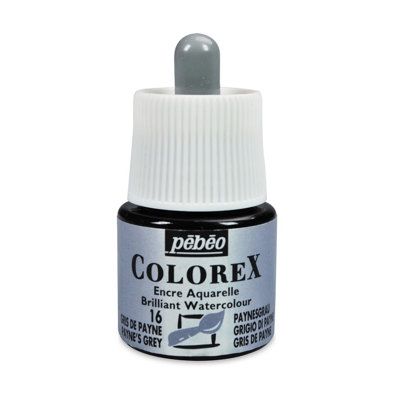 PEBEO akvarelový inkoust Colorex, Paynes grey 16