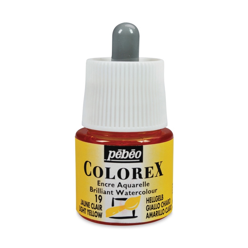 PEBEO akvarelový inkoust Colorex, Light yellow 19