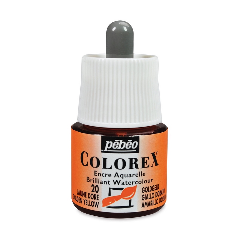 PEBEO akvarelový inkoust Colorex, Golden yellow 20