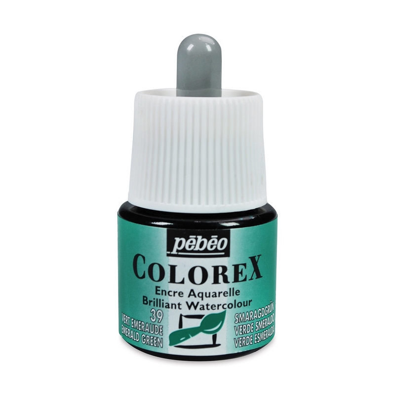 PEBEO akvarelový inkoust Colorex, Emerald green 39
