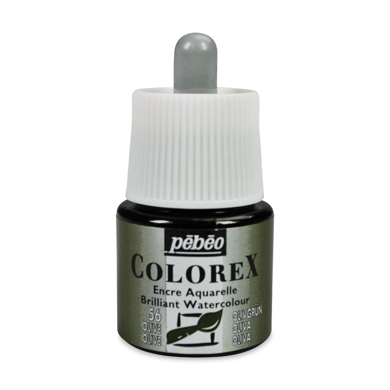 PEBEO akvarelový inkoust Colorex, Olive 56