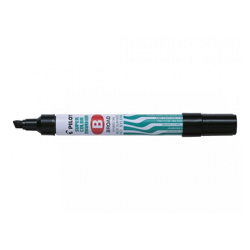 PILOT lihový Super Color šikmý, černý