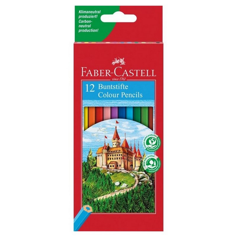 FABER-CASTELL Školní pastelky FABER-CASTELL, 12ks