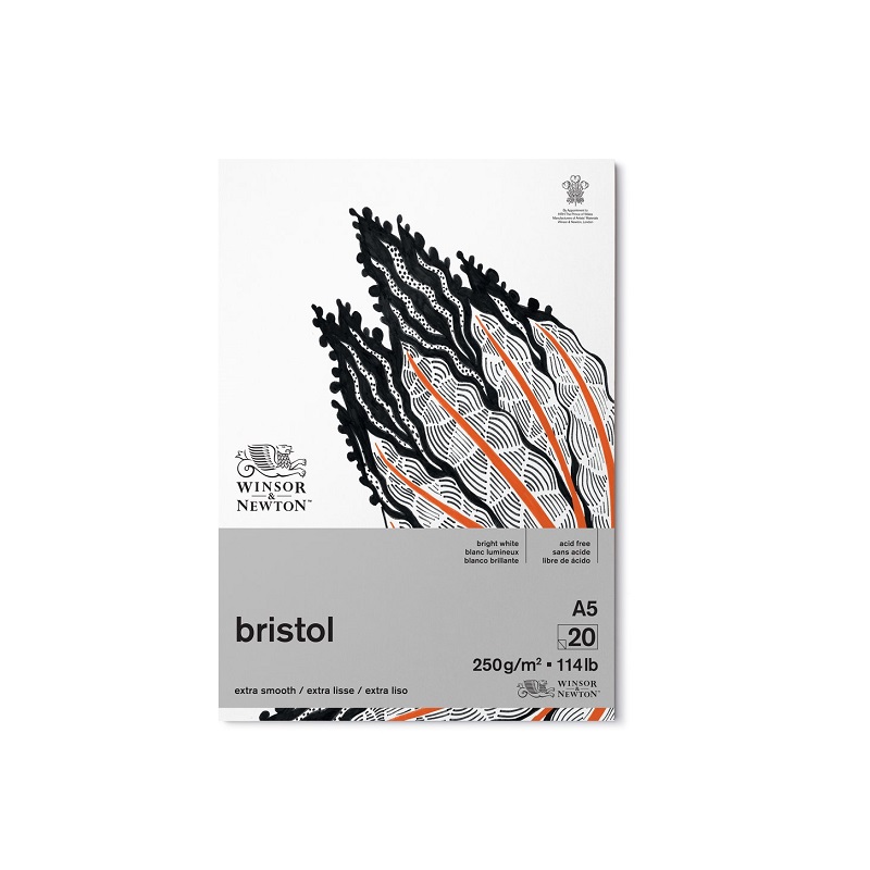 Blok WINSOR & NEWTON Bristol Pad, A5 20 listů