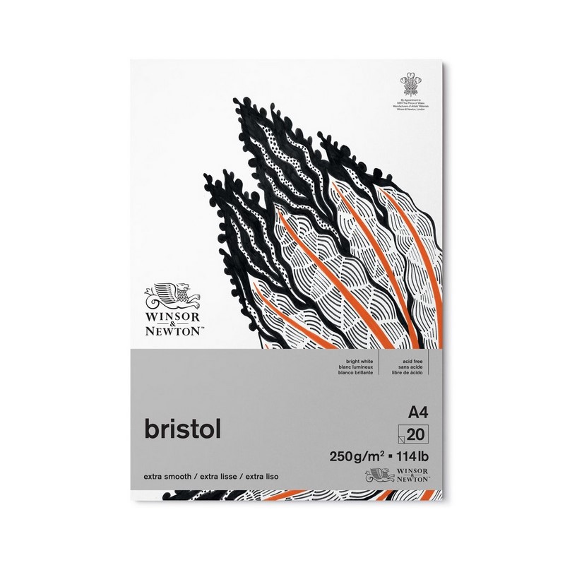 Blok WINSOR & NEWTON Bristol Pad, A4 20 listů