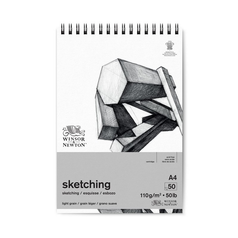 Skicář WINSOR & NEWTON Sketch Pad, A4 50 listů
