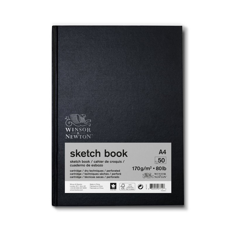 Skicář WINSOR & NEWTON Sketch Book, A4 50 listů