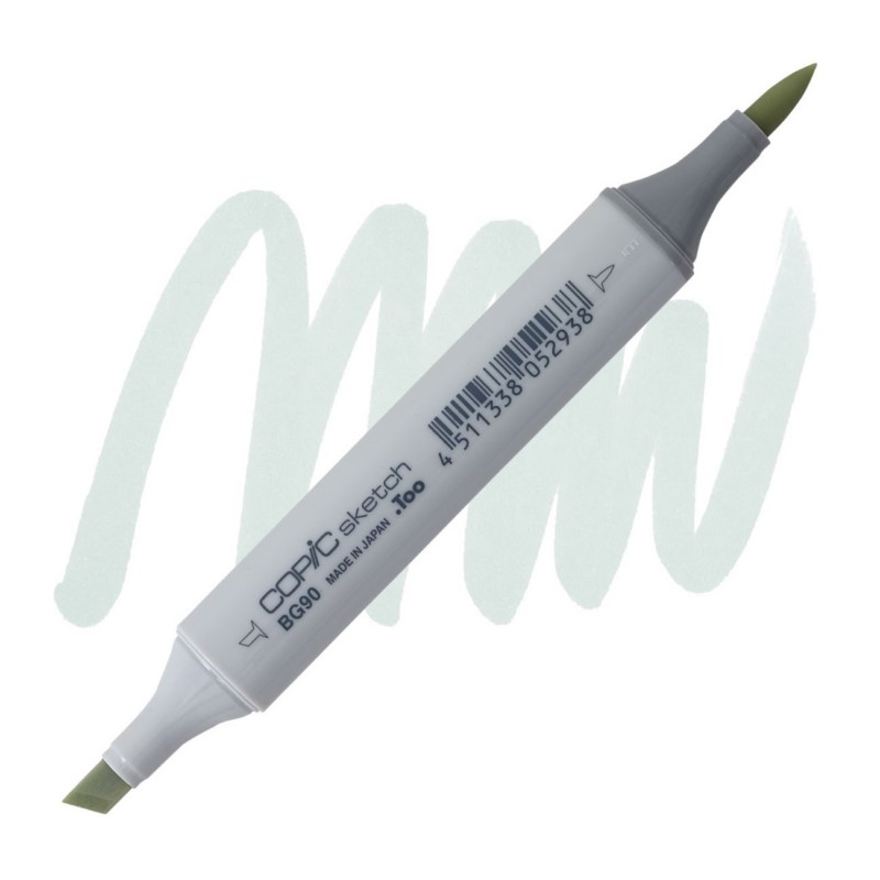 Lihová fixa COPIC Sketch oboustranná Brush & Chisel, BG90 Gray sky
