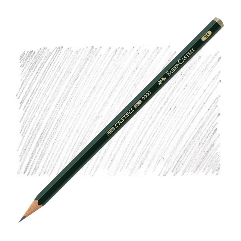 FABER-CASTELL grafitová tužka CASTELL 9000, 6H