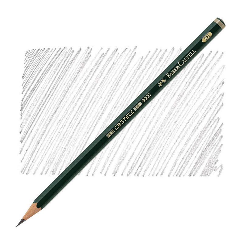 FABER-CASTELL grafitová tužka CASTELL 9000, 2H