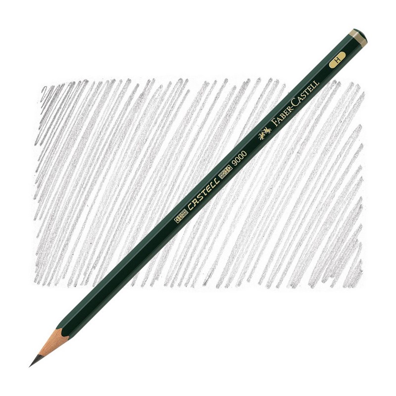 FABER-CASTELL grafitová tužka CASTELL 9000, H