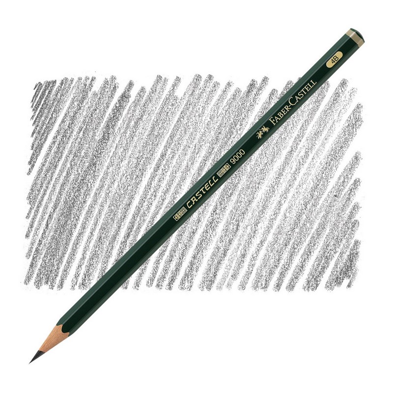 FABER-CASTELL grafitová tužka CASTELL 9000, 4B