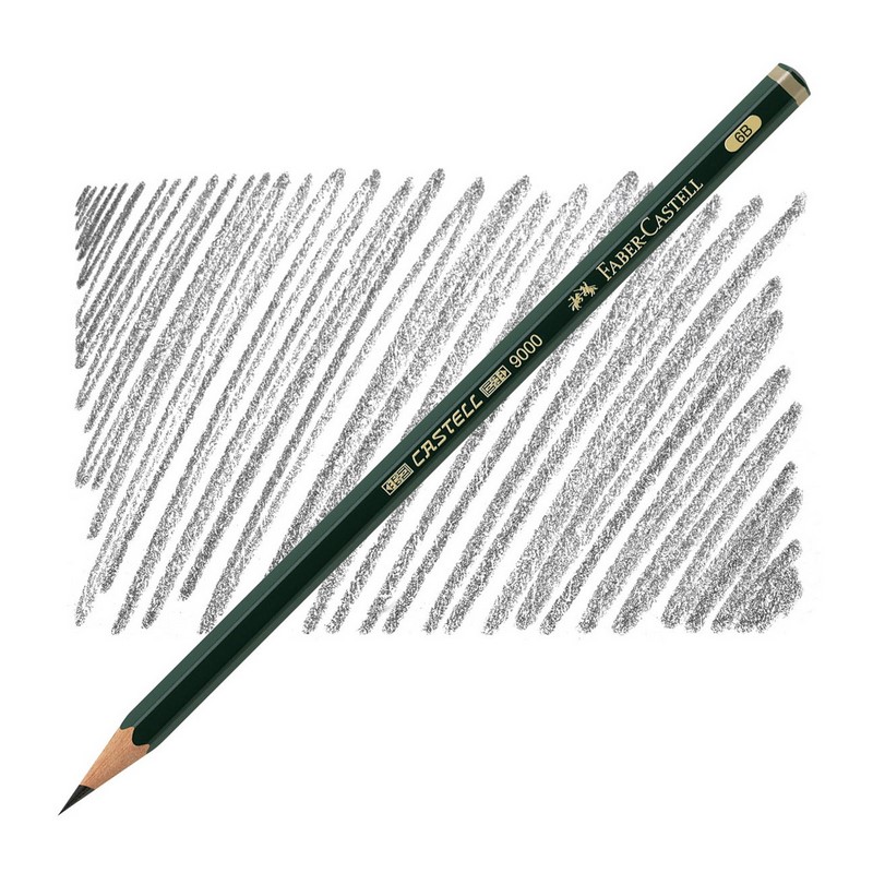 FABER-CASTELL grafitová tužka CASTELL 9000, 6B