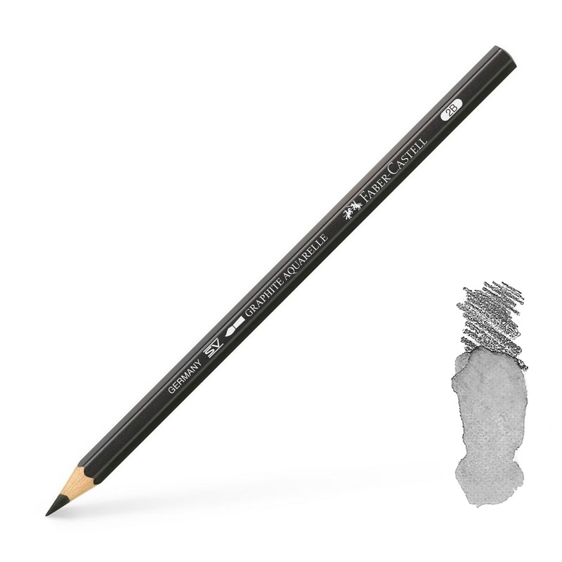 FABER-CASTELL grafitová tužka GRAPHITE AQUARELLE, 2B