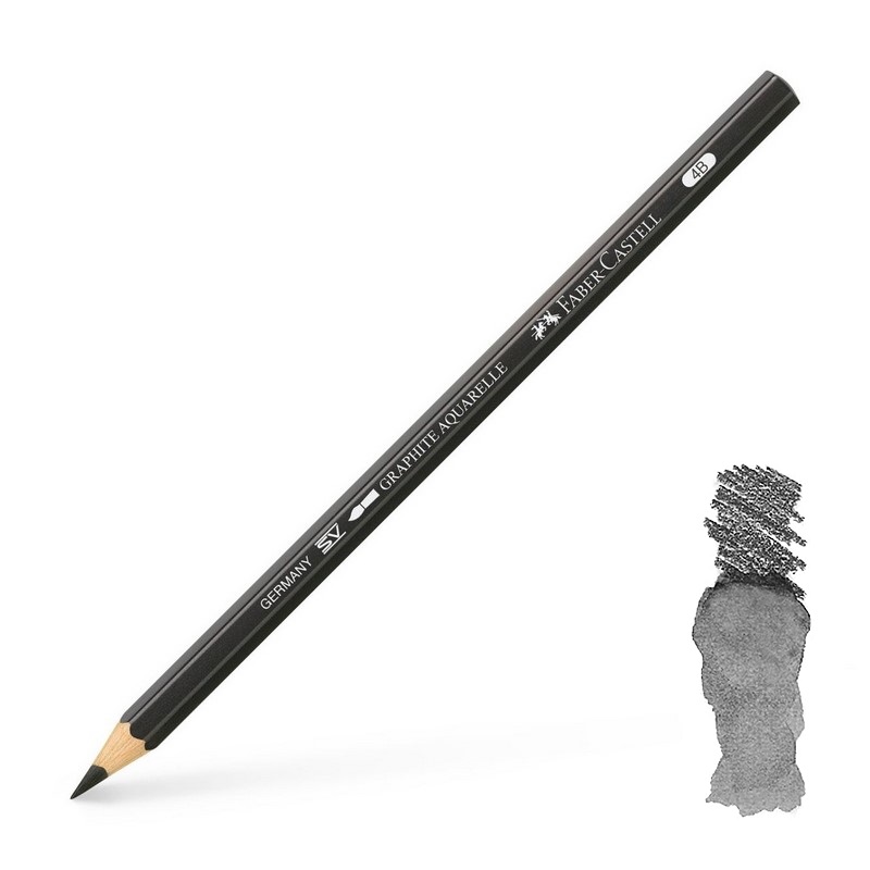 FABER-CASTELL grafitová tužka GRAPHITE AQUARELLE, 4B