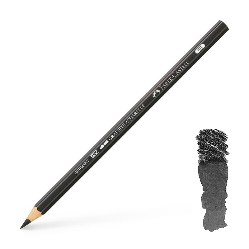 FABER-CASTELL grafitová tužka GRAPHITE AQUARELLE, 8B