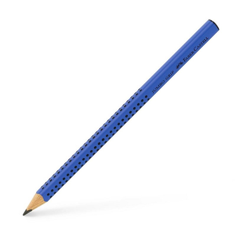 FABER-CASTELL grafitová tužka Grip JUMBO, B modrá