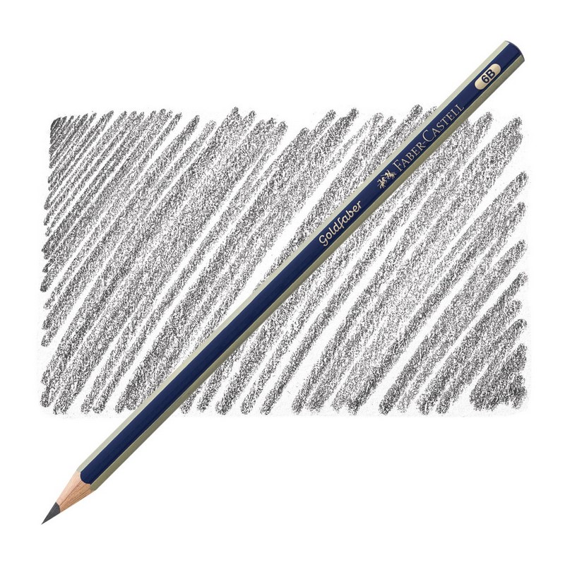 FABER-CASTELL grafitová tužka GOLDFABER, 6B