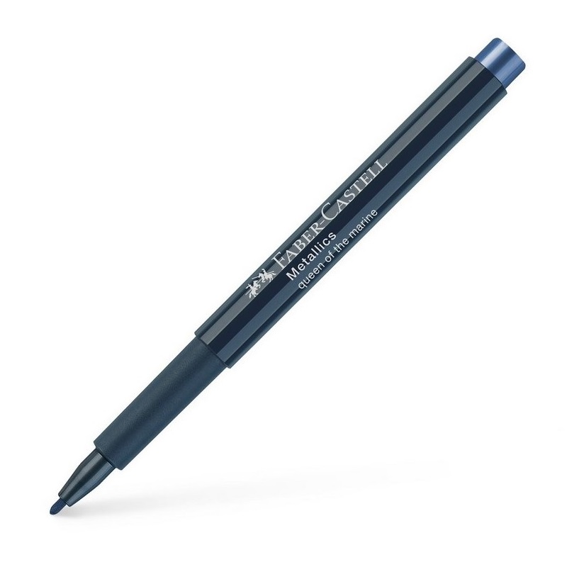 FABER-CASTELL Artist Pen Metallics, tmavě modrý